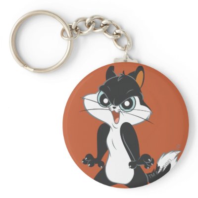 Pussy Foot Angry2 keychains