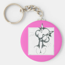 Pussy Keychain