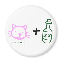 Pussy Liquor magnets by itsokinla Pussy Liquor magnets