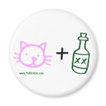 Pussy Liquor Magnets