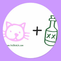 Pussy Liquor stickers