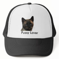 Pussy Lover hats by messenger Pussy Lover hats