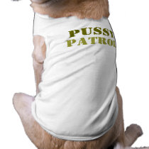 pussy patrol pet clothing by EatMeImOrganic pussy patrol pet clothing