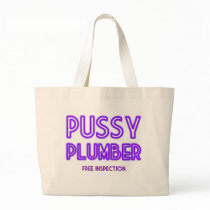 Pussy Plumber Tote Bag