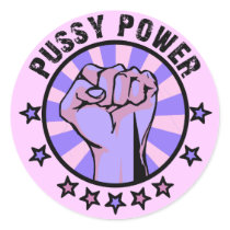 Pussy Power stickers