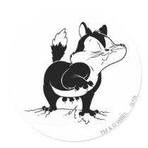 Pussyfoot Claws Away Stickers