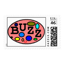 Put a BUZZ on the Mail! Postage Stamp