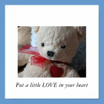 Put a little LOVE in your heart - POSTER posters