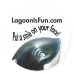 Put a Smile On Your Face! Round Sticker