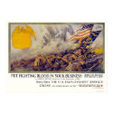 Put fighting blood in your business posters