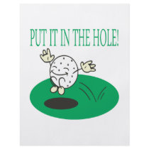 Put It In The Hole Custom Flyer