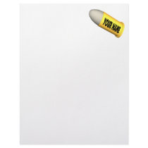 Put It On A Bullet Letterhead Template