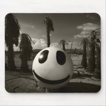 Put on a Happy Face Mousepads