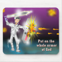 Put on the Whole Armor of God Mousepad