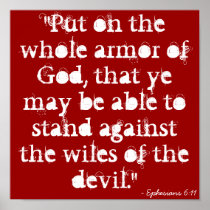 "Put on the whole armor of God, that ye may be ... Print