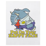 put on your happy face facade elephant flyers
