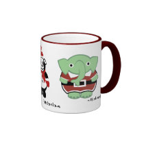 put on your red suit! mugs