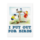 Put Out For Birds (kids) Card