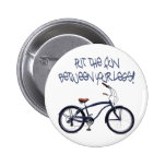 Put the FUN between your legs - blue Buttons