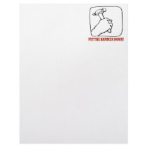 Put The Hammer Down Letterhead Design