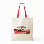 bitch, face, bitchface, cosmetics, red, tote,