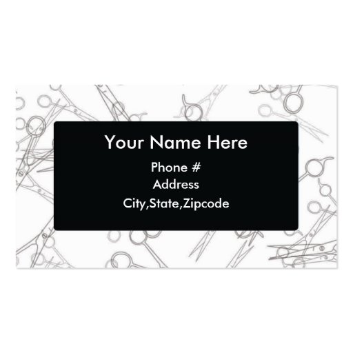 Put your Business Info Here Business Card (front side)