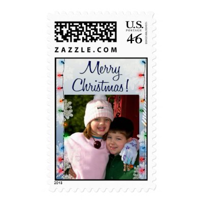 Put your kids photo on a Christmas stamp!