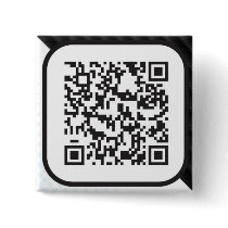 Put your Scannable QR code on these Pinback Button