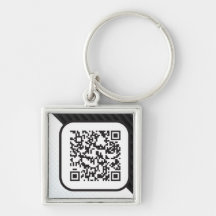 Put your Scannable QR code on these Key Chains