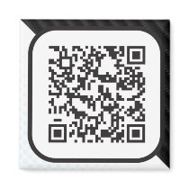 Put your Scannable QR code on these Magnet