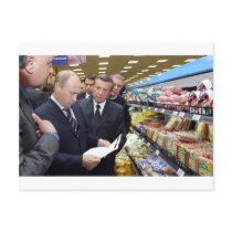 Putin Владимир Путин postcards