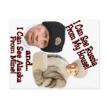 Putin and Palin Postcard