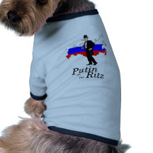 Putin on the Ritz Doggie Tee
