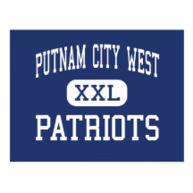 Putnam City West - Patriots - High - Oklahoma City Postcard