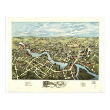 Putnam Connecticut in 1877 Post Card