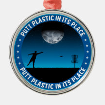 Putt Plastic In Its Place #8 Christmas Tree Ornaments