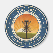 Putt Plastic In Its Place Magnets