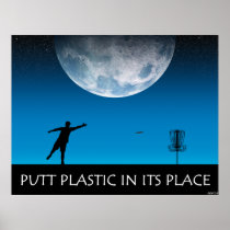 Putt Plastic In Its Place Print