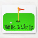 Putt Up mousepads