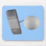 Putter and Golf Ball
