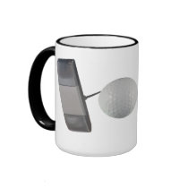 Putter and Golf Ball mugs