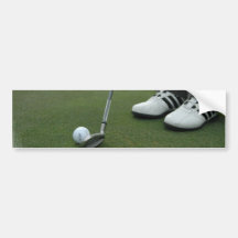 Putter Bumper Sticker