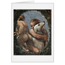 Putti By Antonio Allegri Da Correggio Greeting Card