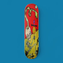 "Puttin The Voodoo On Monroe" Skateboard