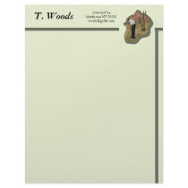 "Putting Green" Golf Letterhead by GolfClub "Putting Green" Golf Letterhead