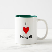 Putting Penguin Mug