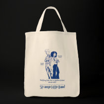"Putting the fun in..." cloth grocery bag