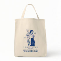 "Putting the fun in..." cloth grocery bag