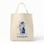 "Putting the fun in..." cloth grocery bag