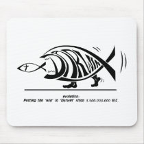 Putting the Win in Darwin (by sethness@deviantart) Mouse Pad
